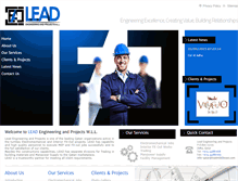 Tablet Screenshot of leadmiddleeast.com
